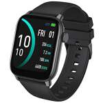 Gionee STYLFIT GSW5 Pro Smartwatch with 1.69 (4.29 cm) Full Touch Display,SpO2 & 24/7 Heart Rate Monitoring, 100+ Watch Faces, IP68, Sports & Sleep Tracking(Matte Black)