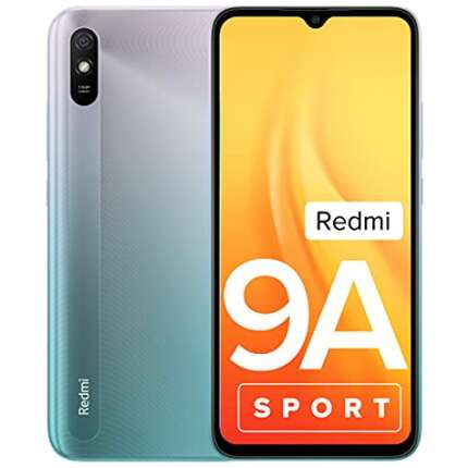Redmi 9A Sport (Metallic Blue, 3GB RAM, 32GB Storage) | 2GHz Octa-core Helio G25 Processor | 5000 mAh Battery