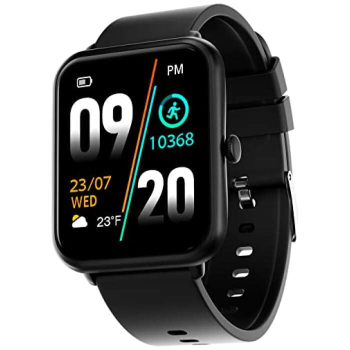 Fire-Boltt Ninja Call Pro Dual Chip Bluetooth Calling Smartwatch, AI Voice Assistance 1.69 HD Display, 100 Sports Modes, with SpO2 & Heart Rate Monitoring, 240*280 Pixel High Resolution