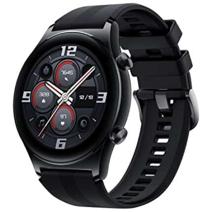 Honor Watch GS 3 Smartwatch with 1.43" AMOLED Touch Screen, Heart Rate, Sleep and Blood Oxygen, Dual GPS, Bluetooth Calling,14 Days Life, 100+ Diverse Sport Modes, Midnight Black (MUS-B19)