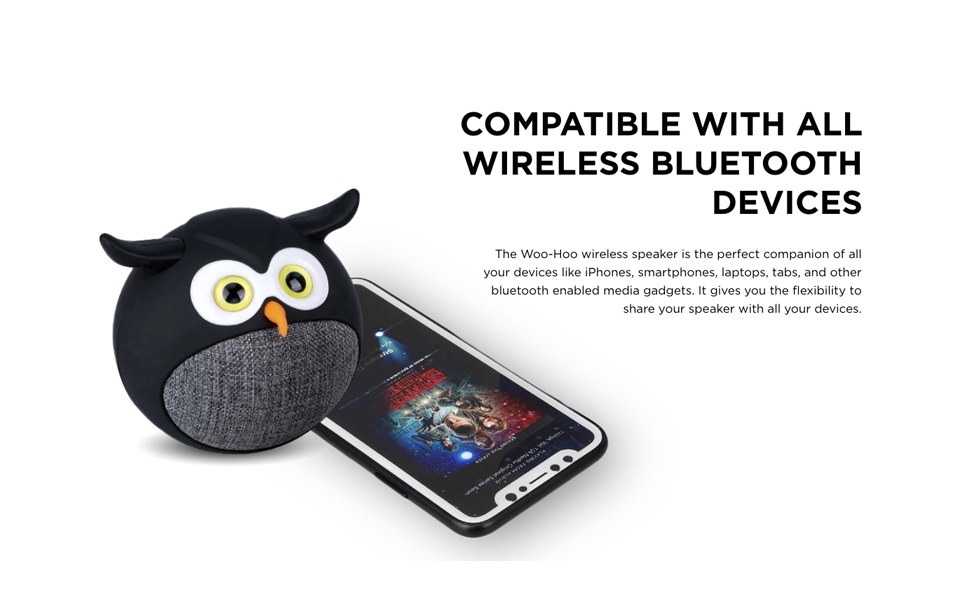 Compatible with All Wireless Bluetooth Devices