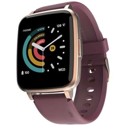 Noise ColorFit Pulse Smartwatch with 1.4" Full Touch HD Display, SpO2, Heart Rate, Sleep Monitors & 10-Day Battery - Deep Wine