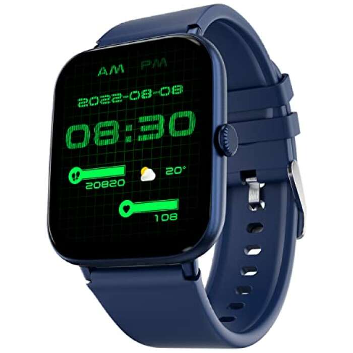 Fire-Boltt Dynamite Bluetooth Calling Smartwatch with Industry's Largest 1.81" Display, 120+ Sports Mode, IP68 Rating, Fast Charging, 100+ Watch Faces