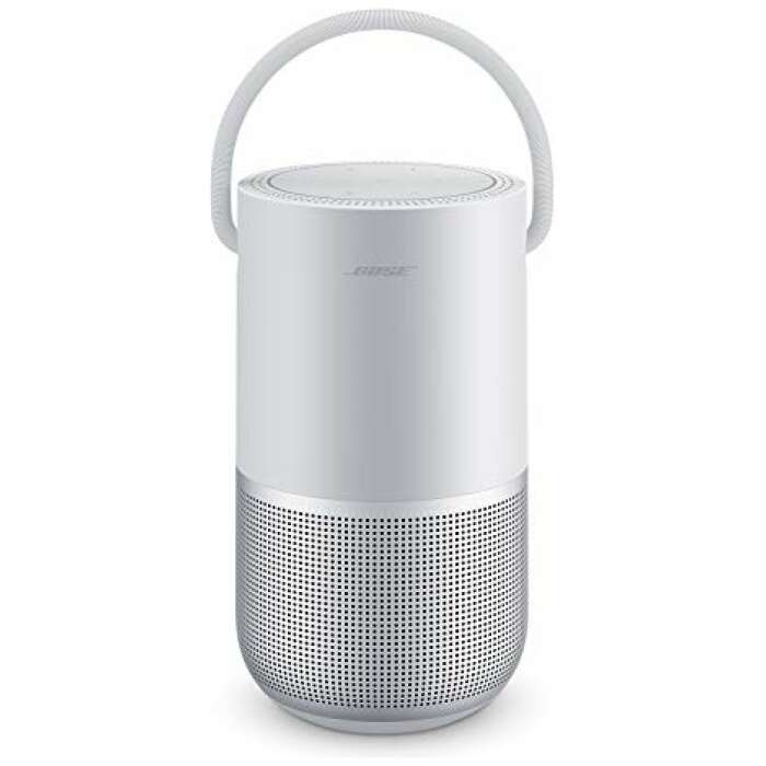 Bose Portable Home Speaker — with Alexa Voice Control Built-in, Luxe Silver