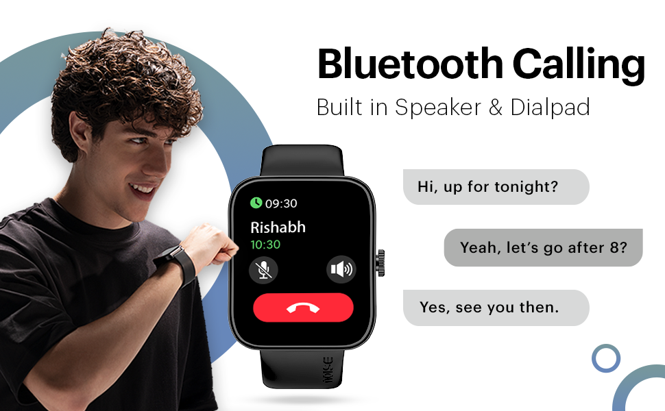 bluetooth calling smart watch