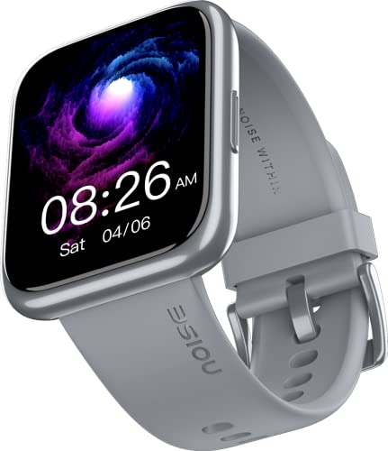 Noise ColorFit Ultra 2 LE with 1.78" Always On AMOLED Display, 368x448px (326 PPI) Best in Class Resolution, 100+ Watch Faces, Quick Replies, SpO2 & 24*7 Heart Rate Tracking Smart Watch (Mist Grey)