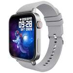 Zebronic Iconic AMOLED Bluetooth Calling Smartwatch, 4.52cm (1.8"), Always ON Display, 2 Buttons, 10 Built-in & 100+ Watch Faces, 100+ Sport Modes, Built-in Games, Calculator, IP67 (Silver)