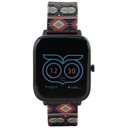 Chumbak Squad 2.0 Smartwatch - 1.7 inch SpO2, with 24*7 Health Tracking with Blood Oxygen, Fitness, Sports & Sleep Tracking for Women, Aztec Marvel