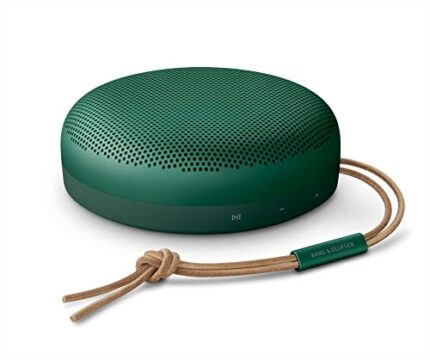 Bang & Olufsen Beosound A1 2nd Gen Portable Wireless Bluetooth Speaker with Voice Assist & Alexa Integration, 3 Microphones for Great Call Quality,IP 67 Dustproof and Waterproof, Green (1734012)