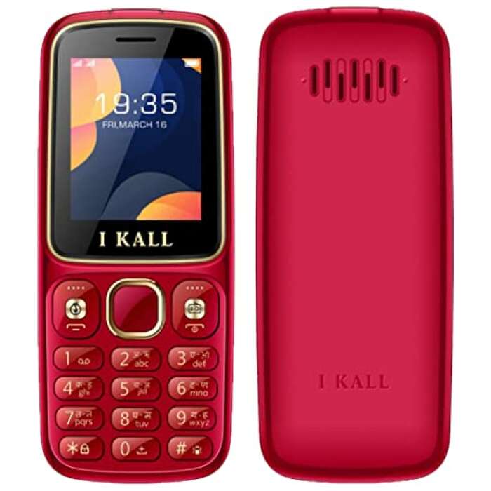 I KALL K44 Multimedia Keypad Mobile (1.8 Inch, Magic Voice) (Dynamic Speaker, Vibration) | Red