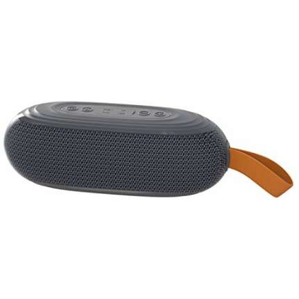 DUDAO Portable Dolby Bass Dual Speakers Wireless Bluetooth 5.0 Speaker with TWS Technology, FM Radio (Grey)