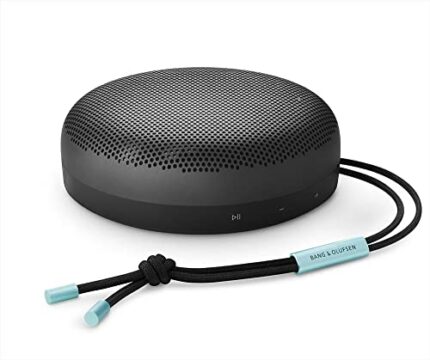 Bang & Olufsen Beosound A1 2nd Gen Portable Wireless Bluetooth Speaker with Voice Assist & Alexa Integration, 3 Microphones for Great Call Quality,IP 67 Dustproof and Waterproof, Anthracite Oxygen
