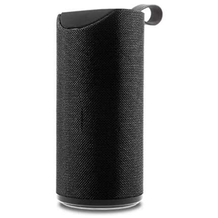 ZEPAD Wireless Bluetooth Speaker Portable Speaker with Mic Super Bass Splashproof for House Party Dance (Black)