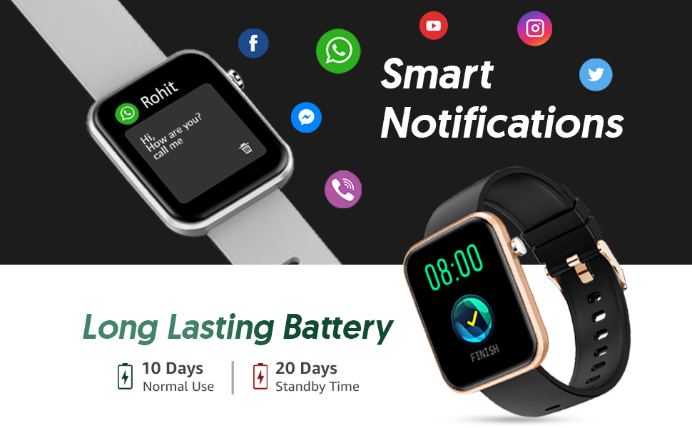 long battery smart watches, Smart watch, smartwatch for men, smartwatch for women