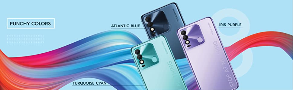 Punchy Colors- Atlantic Blue, Iris Purple, Turquoise Cyan