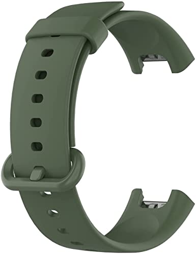 LN MART Compatible with Xiaomi Mi Watch Lite Strap Sports Smart Accessory Compatible with Redmi Watch Band Bracelet Compatible with Xiaomi Redmi Watch 2 Lite /Redmi GPS Watch (Green)