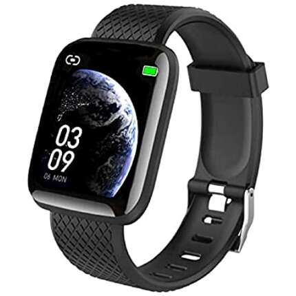ITRUE New Version ID116 Smart Watch Bluetooth Touch Screen Daily Activity Tracker, Heart Rate Sensor, BP Monitor, Sports Watch for All Boys & Girls Wristband