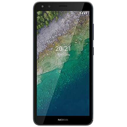 (Renewed) Nokia C01 Plus 4G, Android 11 (Go Edition), 5.45” HD+ Screen, Dual SIM, 2GB RAM/16GB Storage | Blue