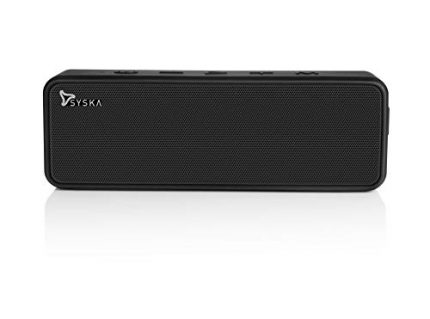 SYSKA BT750 20 Watt Truly Wireless Bluetooth Speaker (Black)
