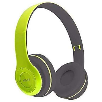 REEPUD Bluetooth Headphones with Mic Wireless Techology On Ear P47 for (M I, AppI, SamSAng)(Color Green)