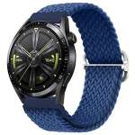 SUIMUMU 22mm Watch Straps Compatible for Samsung Galaxy Watch 3 45mm Band/Huawei GT3/GT 2 46mm, Stretchy Adjustable Elastic Nylon Woven Loop Wristband for Men Women(Watch NOT Included) (#6)