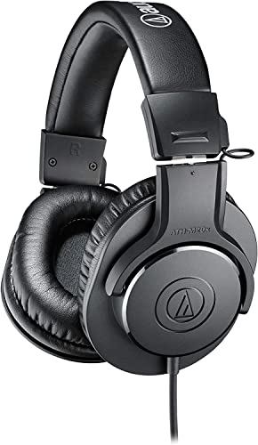 Audio-Technica Ath-M20X Wired Over Ear Headphones Without Mic (Black)