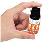 BM10 Smallest Keypad Mini Mobile Phone Dual Sim 4G with Voice Changer Colour Orange