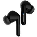 Blaupunkt BTW15 Bluetooth Truly Wireless Earbuds with Deep Bass I 15 Hrs Playtime I Built in Mic I LED Digital Battery Display I TurboVolt Charging I IPX5 Sweat Resistant (Black)