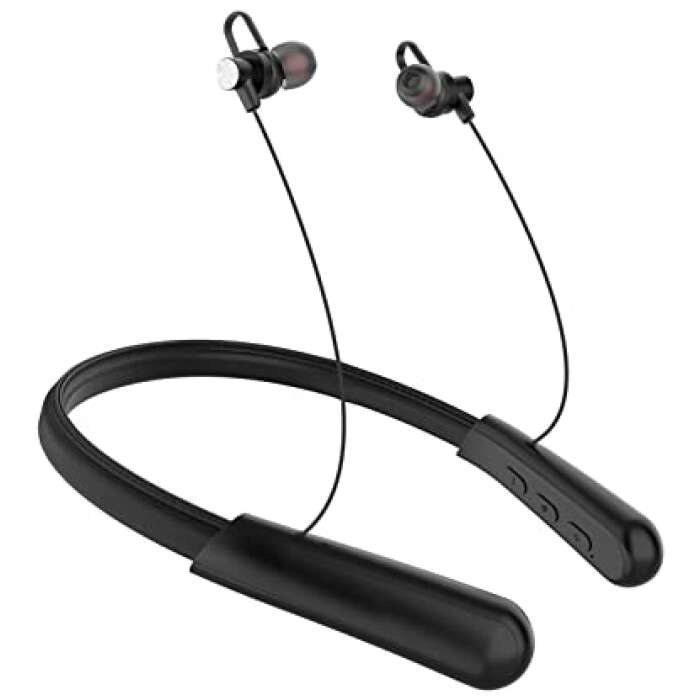 Bluetooth 5.0 Wireless Headphones For Samsung S5250 Wave525 Original Deep Bass, Ergonomic Design, IPX4 Sweat/Waterproof Neckband, Magnetic Earbuds, Voice Assistant, Passive Noise Cancelation & Mic | Bluetooth Wireless in Ear Earphones Playback, 12mm Drivers, IPX5, Magnetic Eartips, Integrated Controls and Lightweight Design with MicKH10 - Multicolor, 65 Hours Playtime