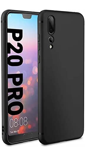 CaseGarrage Mobile Back Cover Case for Honor P20 Pro (Silicone Case|CameraProtection|Black HC2209)