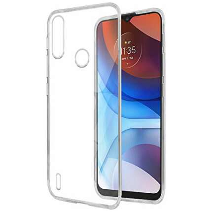 Casotec Back Cover for Mobile (Silicone_Clear TPU-Transparent)