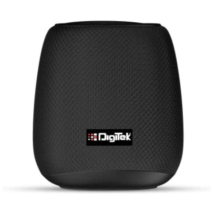 DIGITEK® Super BASS Portable Bluetooth 5.0 Wireless Speaker | with HD Sound 8W Output | TWS |in Built Mic | Up to 7 Hours Playtime (Multi Colour)(DBS-210)