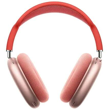 DVTECH® P9 Plus Headphones with Noise Canceling and Charging Cable Support (Pink)