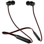 DVTECH® Powerful bass Bluetooth Wireless in Ear Earphones with Mic (Black & Red)