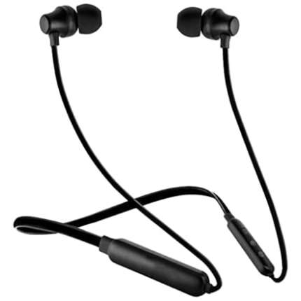 DVTECH® Premium Earphones with Mic, Bluetooth Wireless in Earphones (Black)