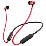 DVTECH® Premium Neckband Stereo Sound Bluetooth Wireless in Ear Earphones with Mic (Black)