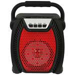 DZK Wireless Bluetooth Portable Speaker with Supporting Carry Handle, USB, SD Card, AUX, FM & Call Function. (Black)