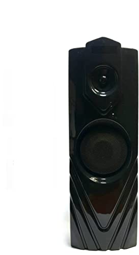 Divaa Store BS5008FM Wireless Mini Tower Speaker | Portable Bluetooth Speaker 80 W Bluetooth Speaker (Black, Stereo Channel)