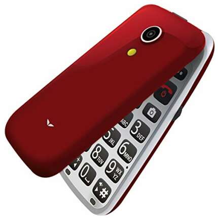 Easyfone Royale for Senior Citizens - 2.4 inch Flip phone with 20+ senior citizen friendly features like Loud sound, Dock charger, Photo speed dial, SOS button, App based Remote phone configuration etc. with 2 Years warranty.