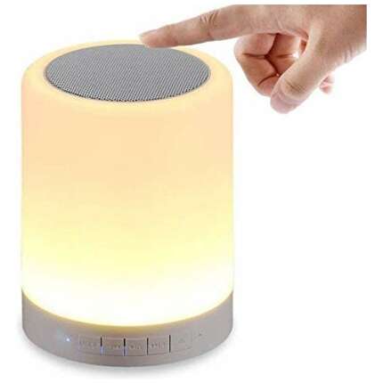 Ekdant Wireless Bluetooth Speakers (LED Touch Lamp)