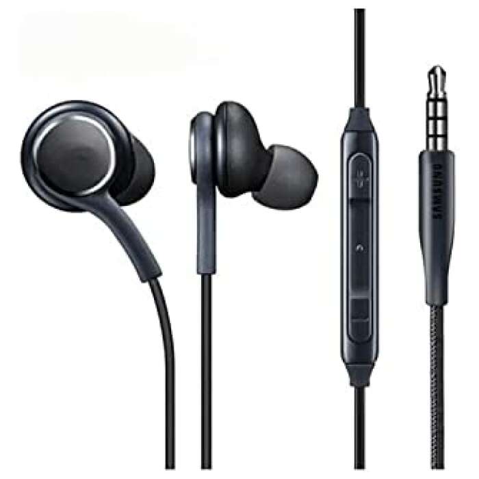 Extra Bass Wired Earphones with Mic (in The Ear) Thump Wired Earphones, Powerful Bass, HD Sound Quality Earphones, Comfortable in Ear Fit Trendy Earphones