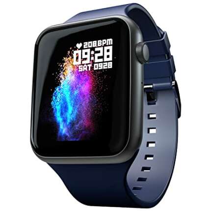 Fire-Boltt India's No 1 Smartwatch Brand Ring Bluetooth Calling with SpO2 & 1.7” Metal Body with Blood Oxygen Monitoring, Continuous Heart Rate, Full Touch & Multiple Watch Faces