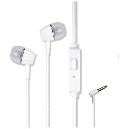 Good Bass in Ear Wired Earphones Headphones with Mic, Any Color