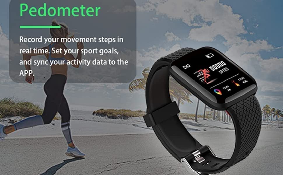 Smart Watch lD116 Bluetooth 1.3" LED 