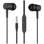 In-Ear Headphone For OnePlus Nord N10 5G In- Ear Headphone | Earphones | Headphone| Handsfree | Headset | Universal Headphone | Wired | MIC | Music | 3.5mm Jack | Calling Function | Earbuds | Microphone| Bass Bost Sound | Flat Wired Earphone| Original Earphone like Performance Best High Quality Sound Earphones Compatible With All Andriod Smartphone, MP3 Players, Mobile, Laptops - (CHAMP, LO3, Black/White)