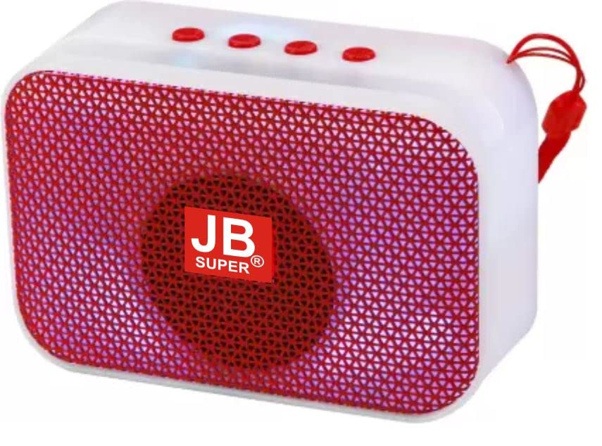 JB Super Bass Portable Wireless Bluetooth Speaker JB 311 with inbuilt Mobile Phone Stand Built-in mic, TF Card Slot, USB Port - Multi Color (JB 202)