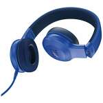 JBL E35 On Ear Signature Headphones with Mic - Blue