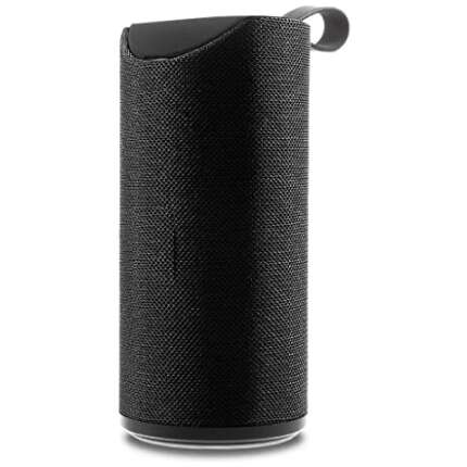 JOKIN Bluetooth Speaker TG Portable with Mic Super Bass Splashproof Indoor Outdoor Speaker (Black)