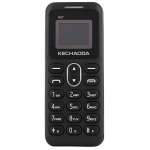 KECHAODA A27 Keypad Dual Sim Mini Mobile Phone with External Memory Slot 1.68cm (0.66 inch) Display Only Mobile Phone & Charging Cable in Box, Battery,No Charger - Black