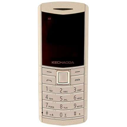 KECHAODA K5 Dual Sim Mobile Phone (Light Gold, 32GB)